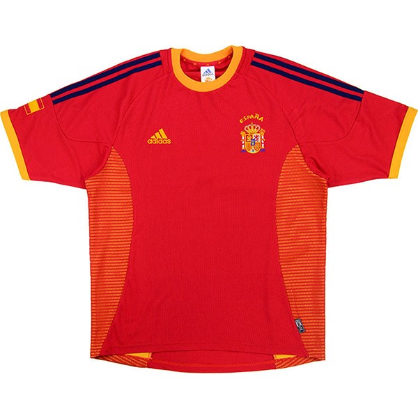 Tailandia Camiseta España 1ª Kit Retro 2002 2004 Rojo